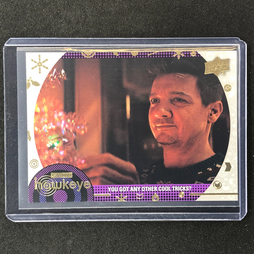 2023 Marvel Hawkeye You Got Any Other Cool Tricks Base Silver 51/100
