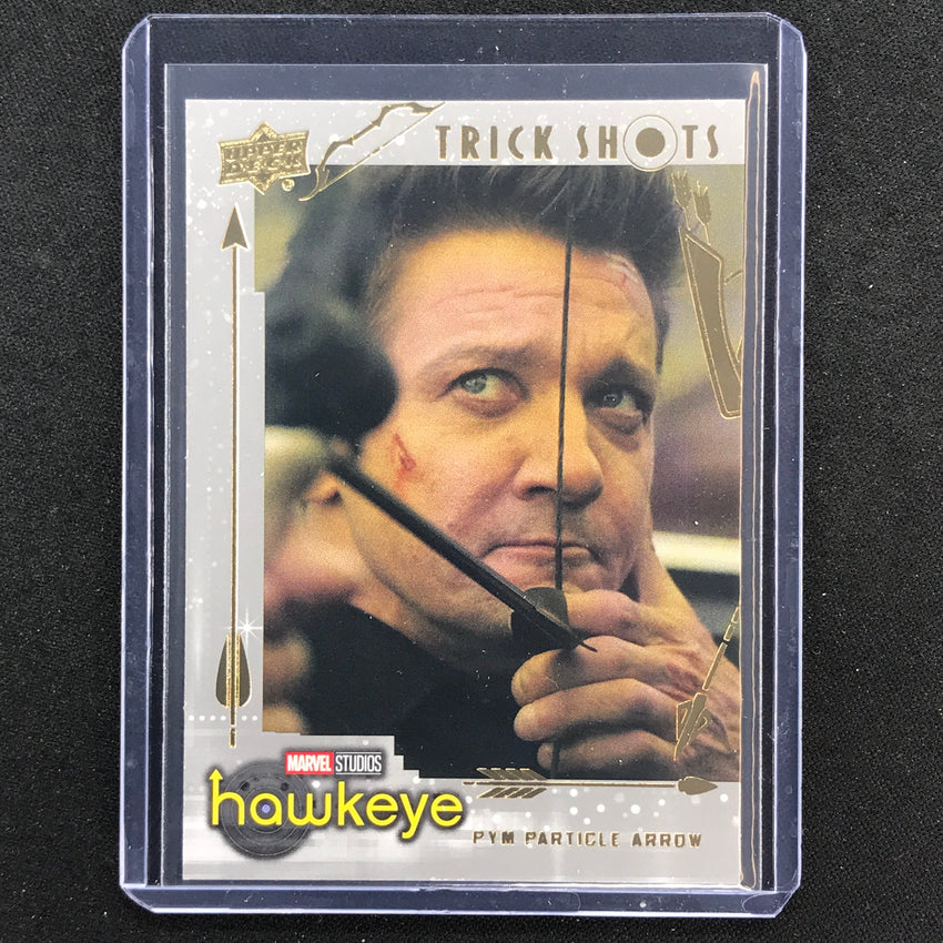 2023 Marvel Hawkeye Pym Particle Arrow Trick Shots Silver 6/100