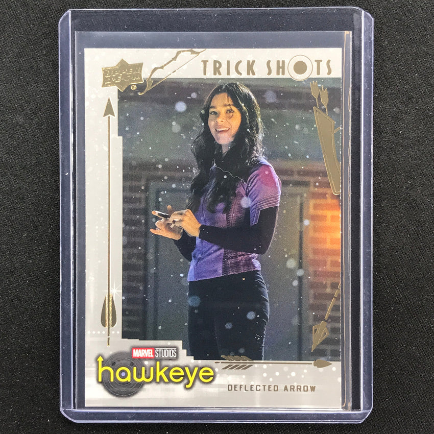 2023 Marvel Hawkeye Deflected Arrow Trick Shots Silver 47/100
