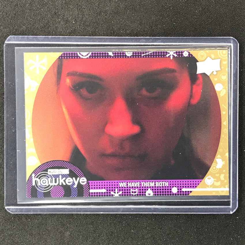 2023 Marvel Hawkeye We Have Them Both Base Gold 13/57