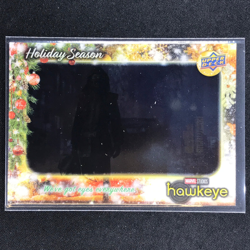 2023 Marvel Hawkeye Weve Got Eyes Everywhere Holiday Season Acetate Base No 1