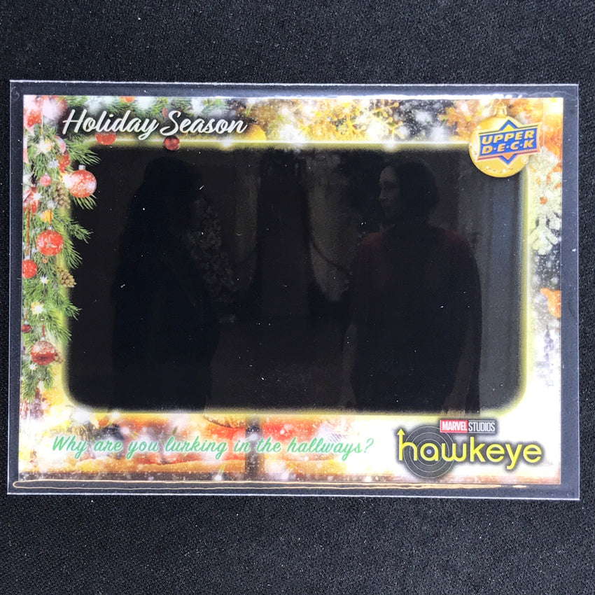 2023 Marvel Hawkeye WHY ARE YOU LURKING IN THE HALLWAY Holiday Season Acetate #2