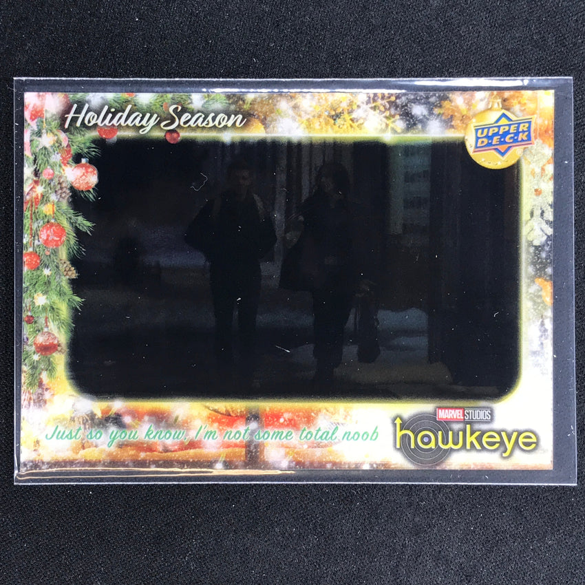 2023 Marvel Hawkeye Just So You Know Im Not Some Noob Holiday Season Acetate No 6