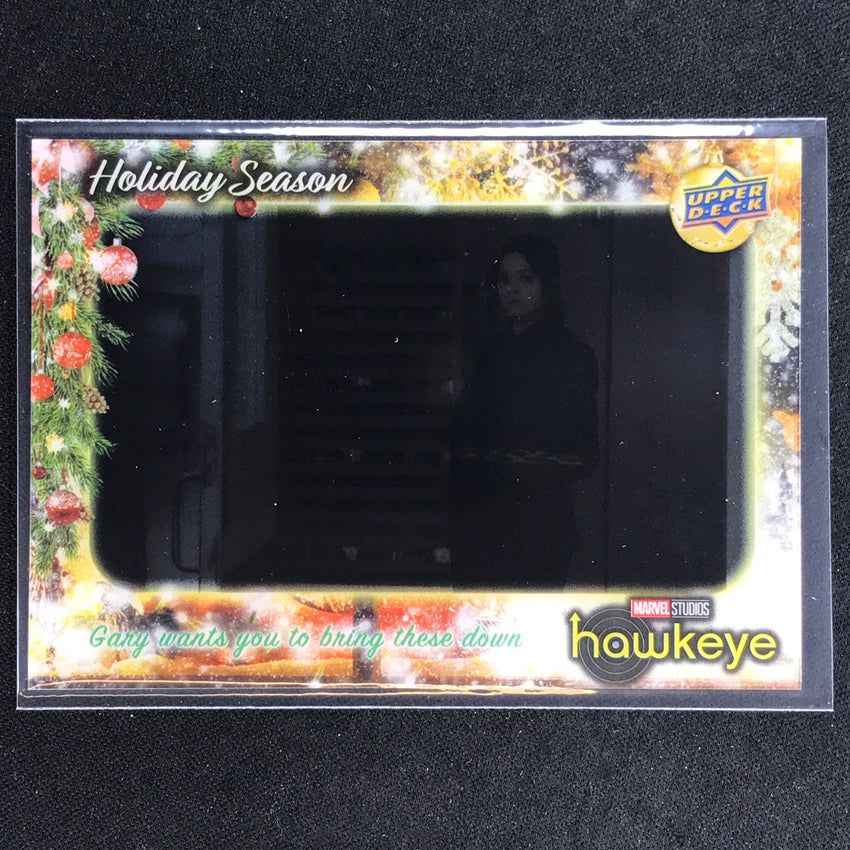 2023 Marvel Hawkeye GARY WANTS YOU TO BRING THESE DOWN Holiday Season Acetate #8
