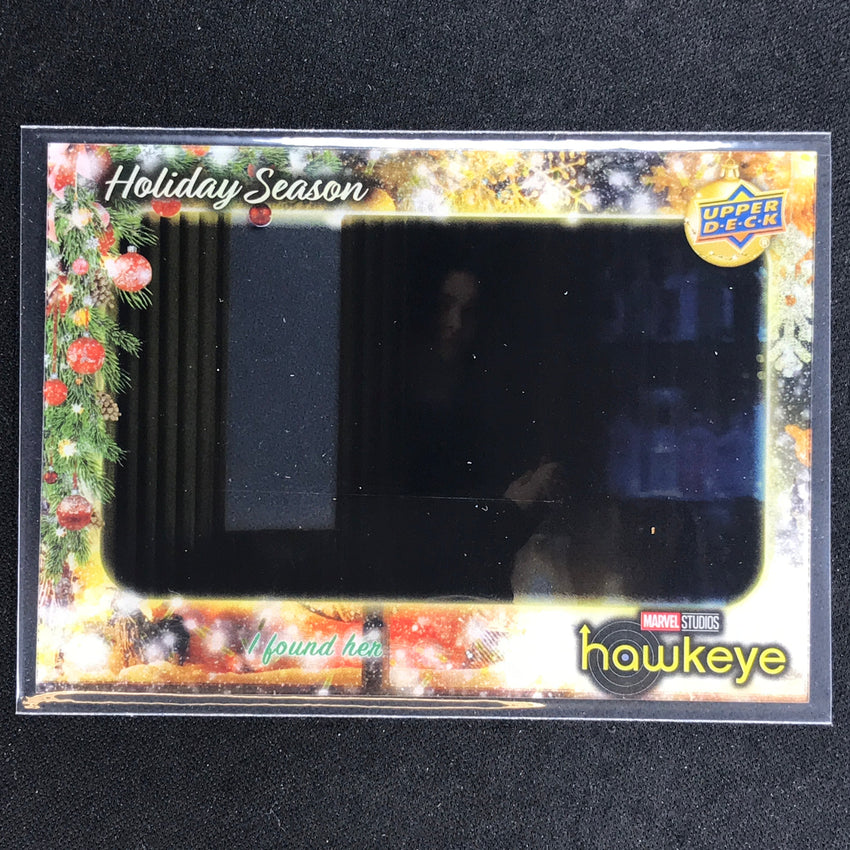 2023 Marvel Hawkeye I FOUND HER Holiday Season Acetate Base #10