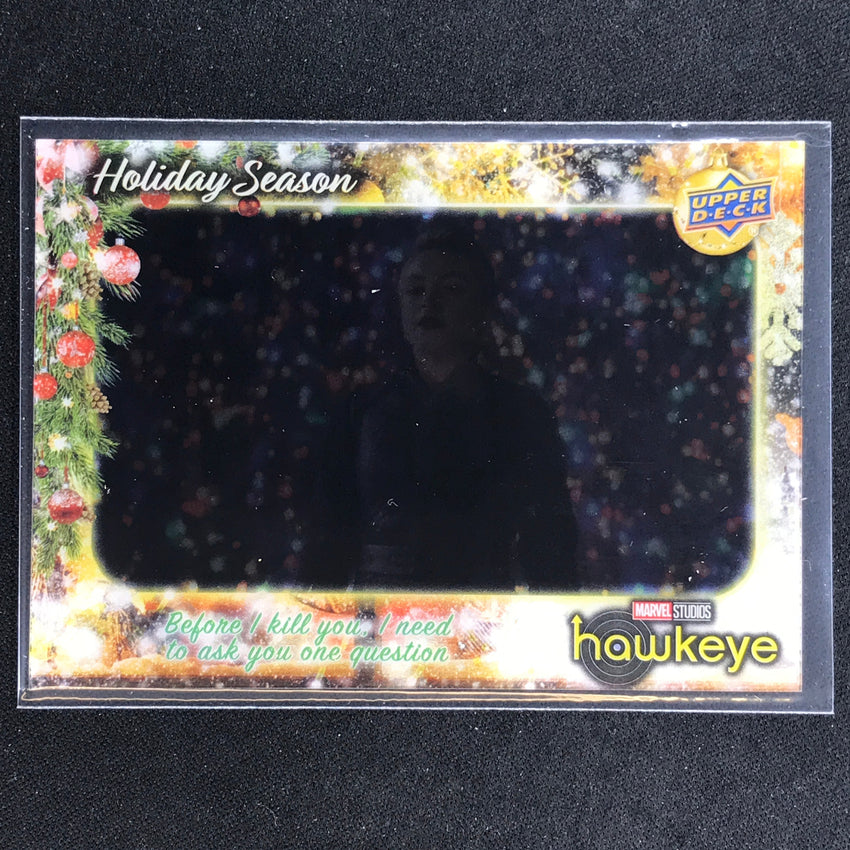 2023 Marvel Hawkeye I Need To Ask You One Question Holiday Season Acetate No 19