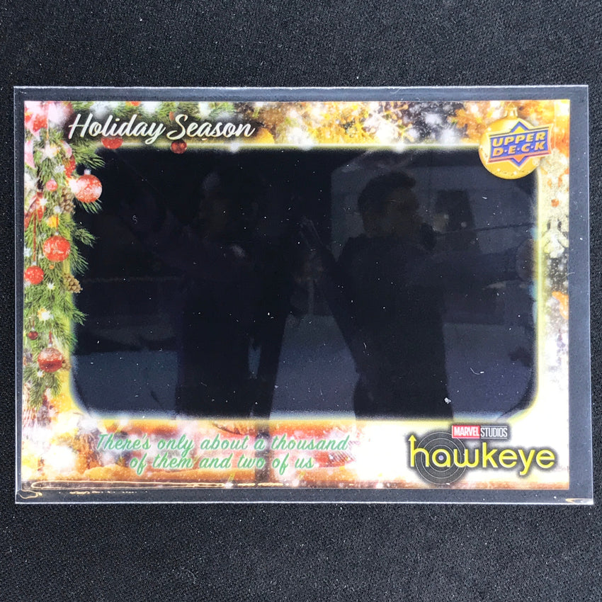 2023 Marvel Hawkeye Theres Only Two Of Us Holiday Season Acetate Base No 21