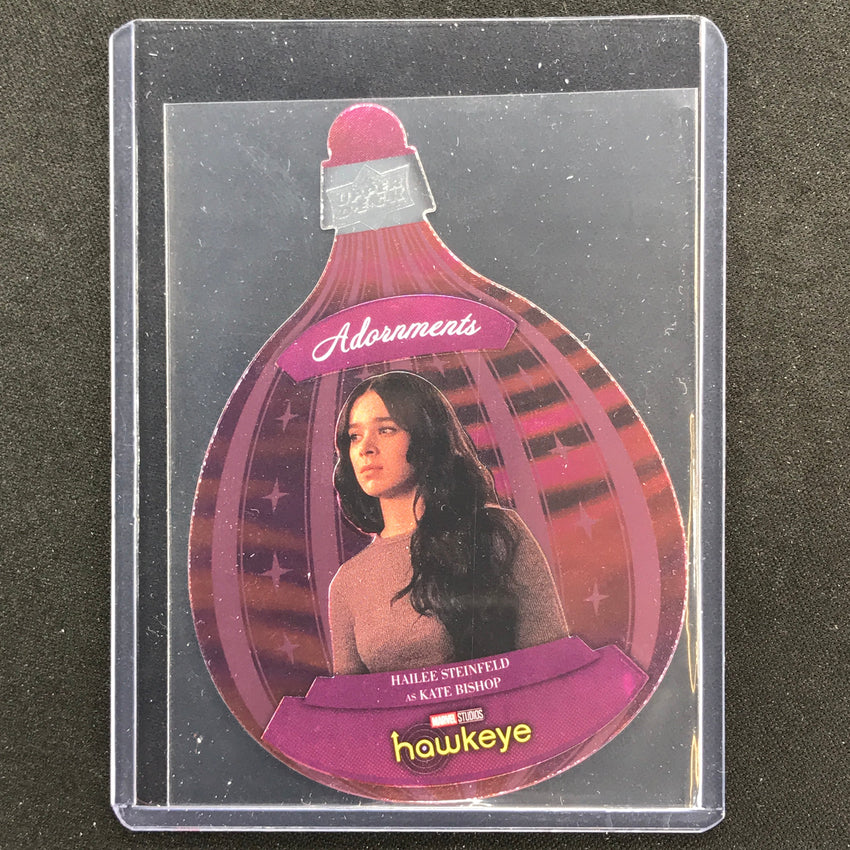 2023 Marvel Hawkeye HAILEE STEINFELD AS KATE BISHOP Adornments Die-Cut SP #1