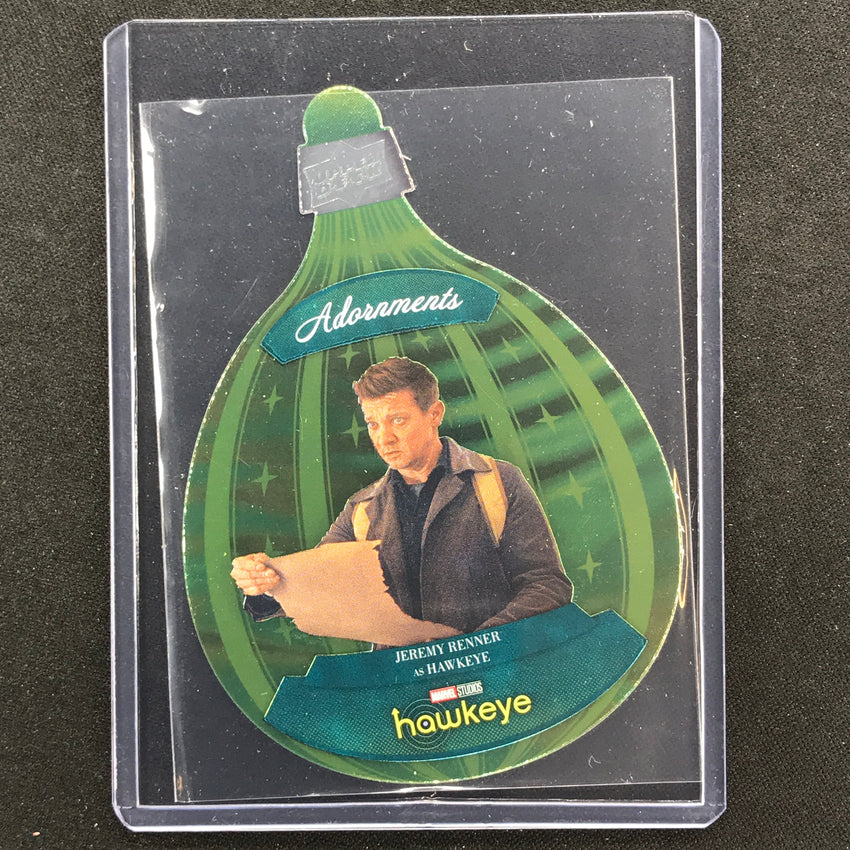 2023 Marvel Hawkeye JEREMY RENNER AS HAWKEYE Adornments Die-Cut Level 2 SP #11