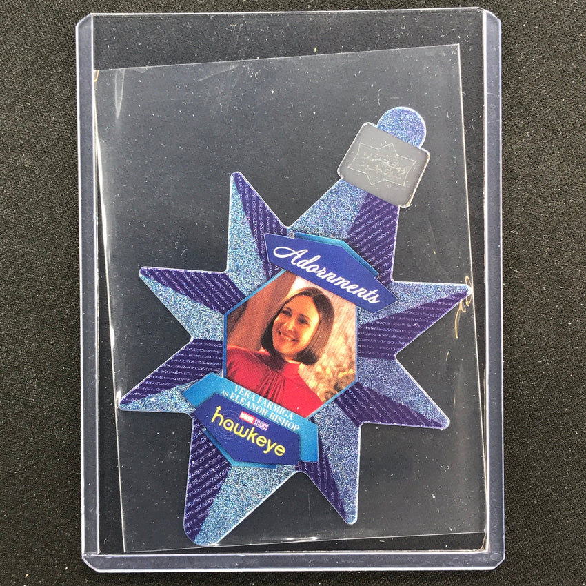 2023 Marvel Hawkeye Vera Farmiga As Eleanor Bishop Adornments Stars Die-cut No 2