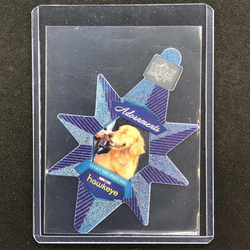 2023 Marvel Hawkeye LUCKY THE PIZZA DOG Adornments Stars Die-Cut SP #5