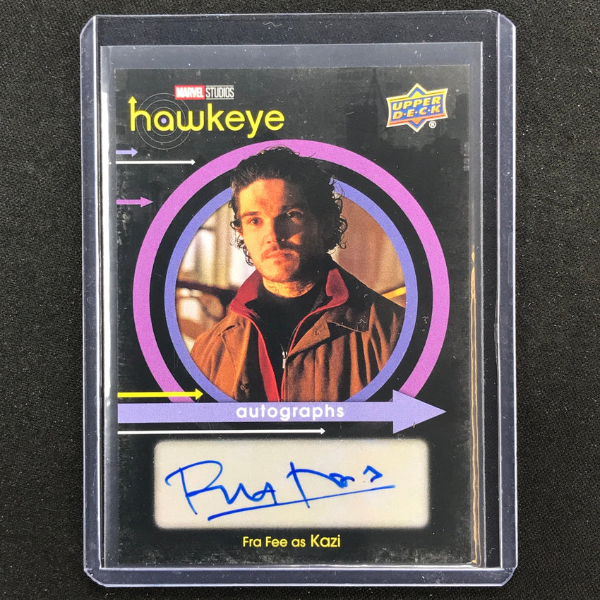 2023 Marvel Hawkeye Fra Fee As Kazi Autographs Base Sp No Fr