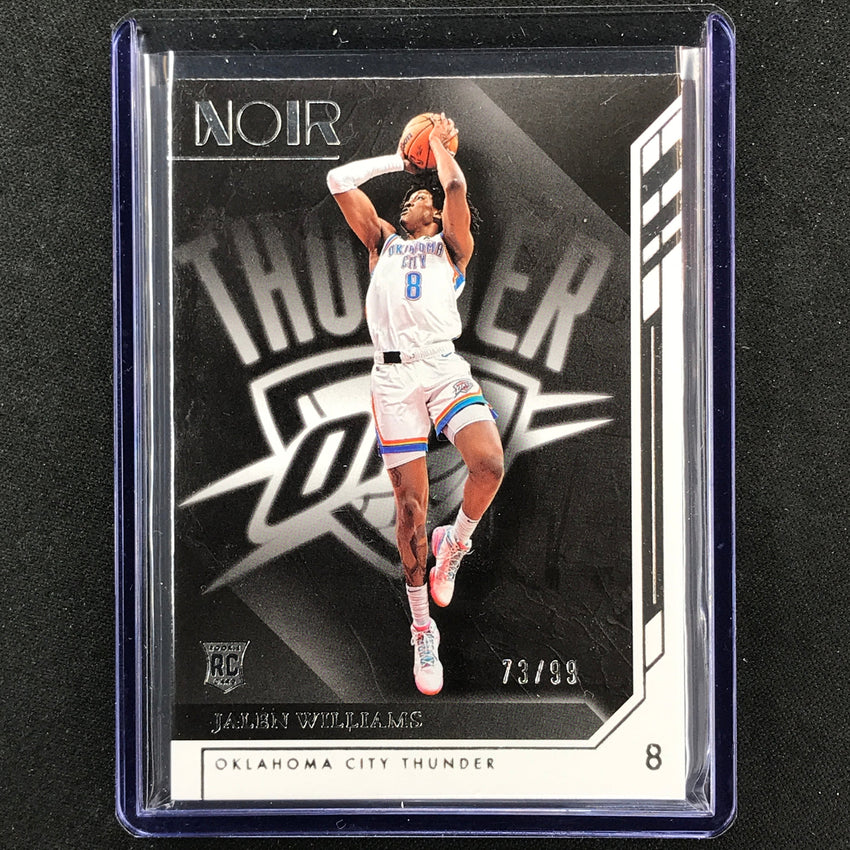 2022-23 Noir Jalen Williams Rookie Base Association Edition 73/99