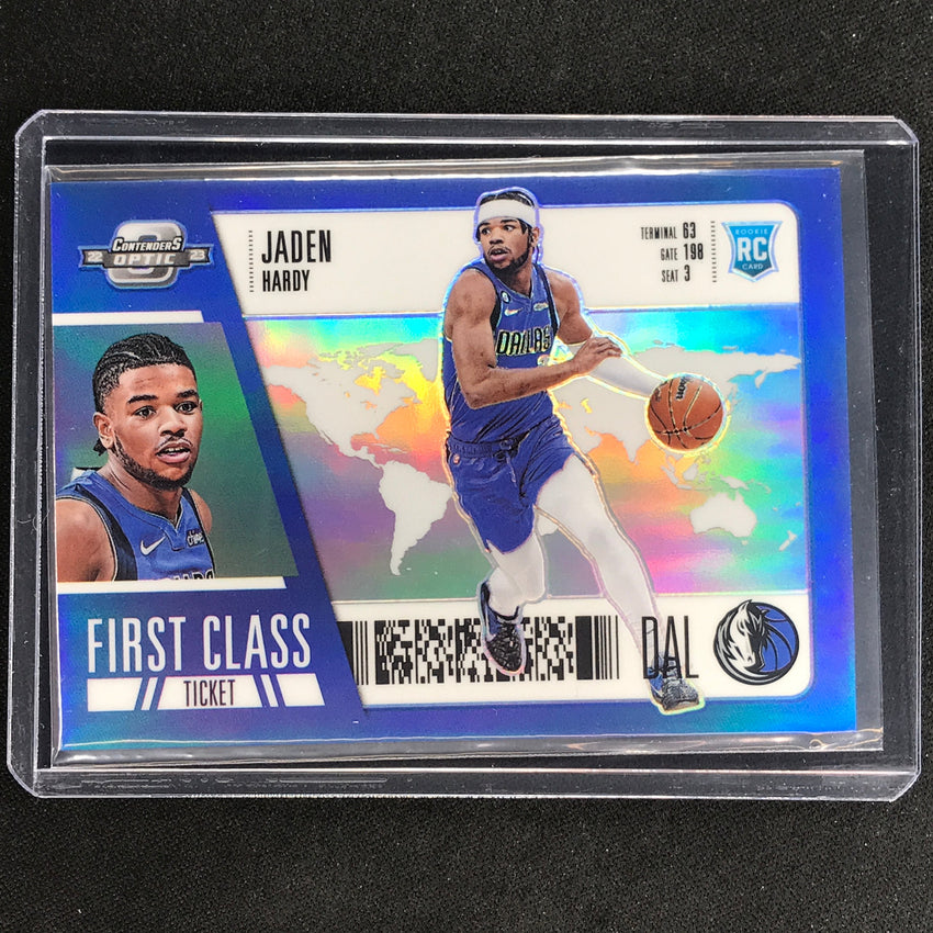2022-23 Contenders Optic JADEN HARDY First Class Rookie Silver Prizm #1