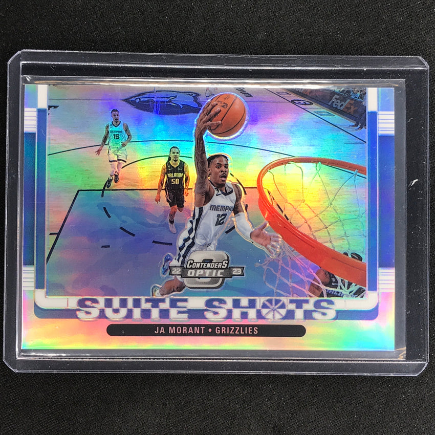 2022-23 Contenders Optic Ja Morant Suite Shots Silver Prizm No 16