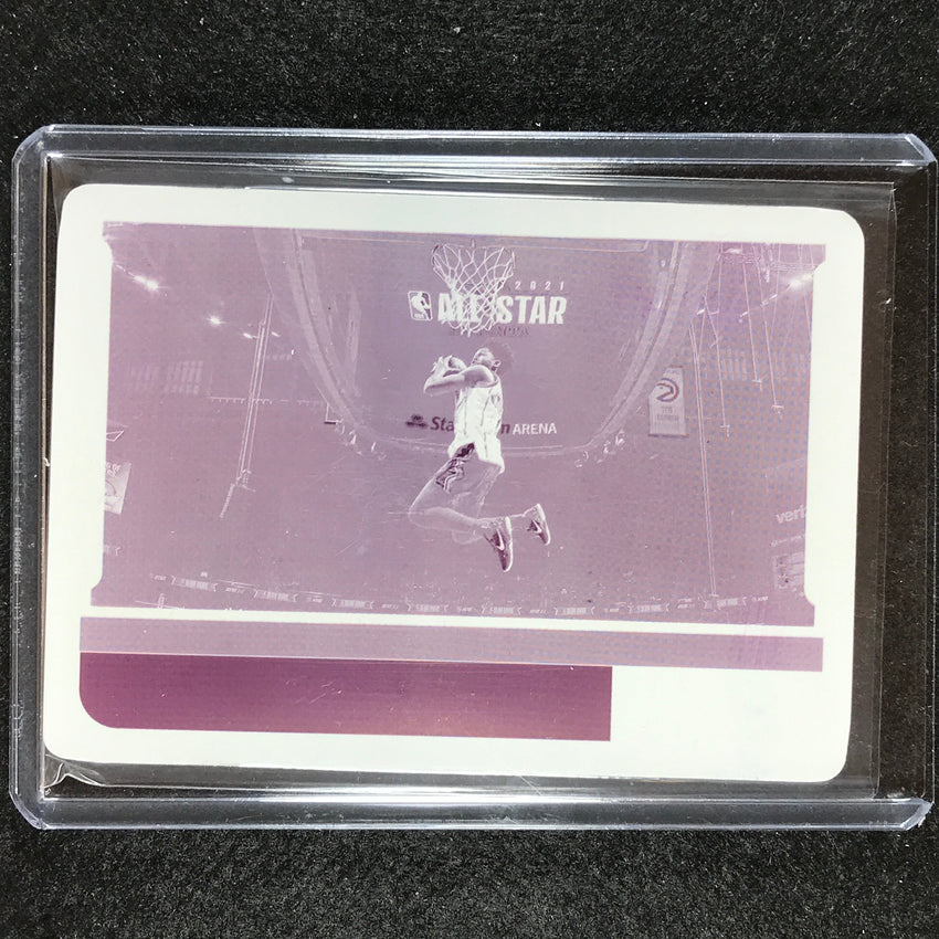 2022-23 National Treasures Anfernee Simons Timeless Moments Printing Plate 1/1
