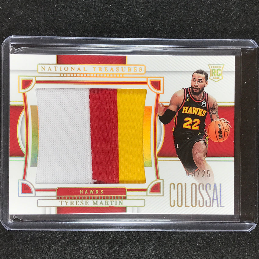 2022-23 National Treasures Tyrese Martin Colossal Rookie Jumbo Patch Prime 19/25