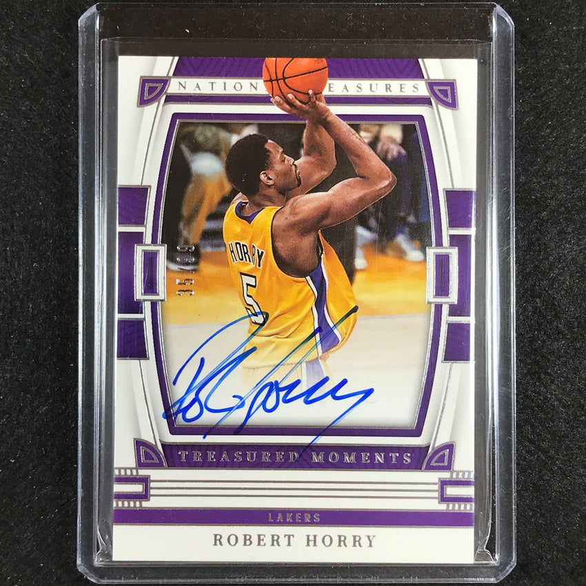 2022-23 National Treasures Robert Horry Treasured Moments Auto 35/99