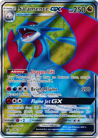 Salamence GX - SM139 - Full Art Promo-Cherry Collectables