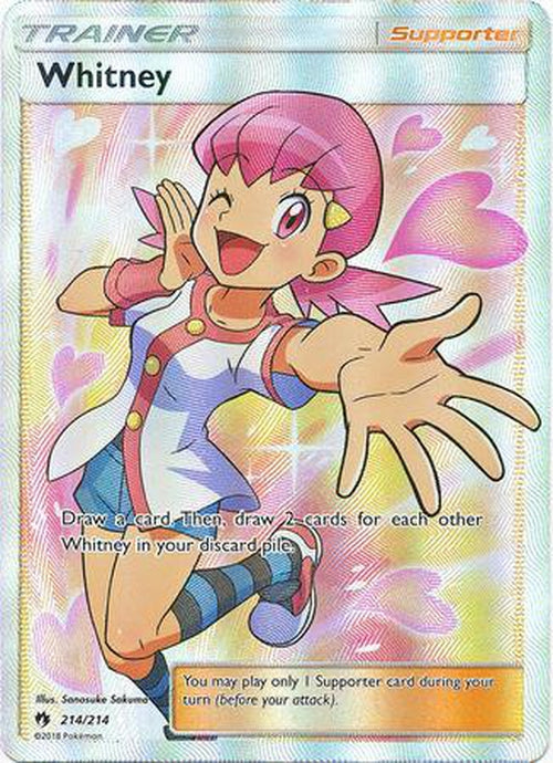 Whitney - 214/214 - Full Art Ultra Rare - Lost Thunder-Cherry Collectables
