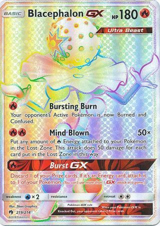 Blacephalon GX - 219/214 - Hyper Rare - Lost Thunder-Cherry Collectables