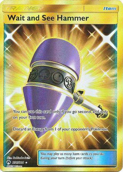 Wait and See Hammer - 236/214 - Secret Rare - Lost Thunder-Cherry Collectables