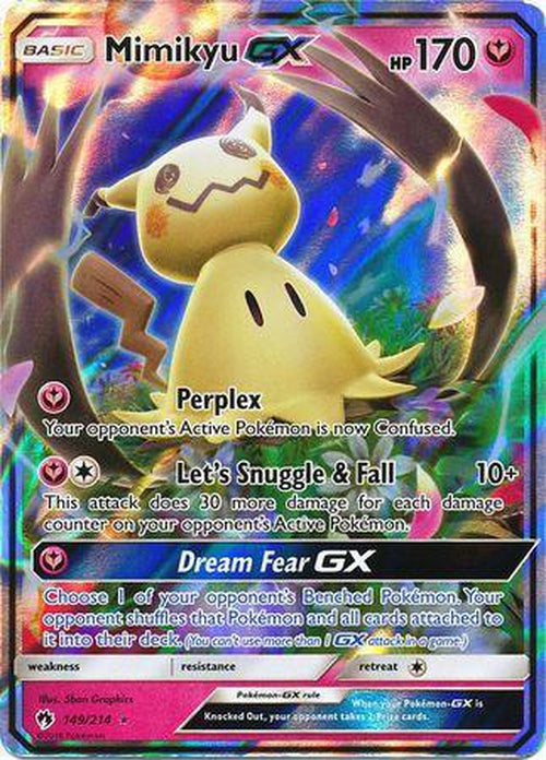 Mimikyu GX - 149/214 - Ultra Rare - Lost Thunder-Cherry Collectables