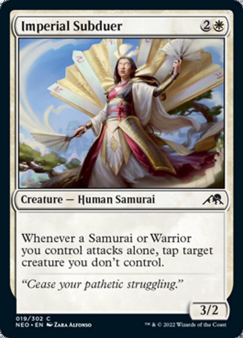 Imperial Subduer 19/302 -  Kamigawa Neon Dynasty CONNN
