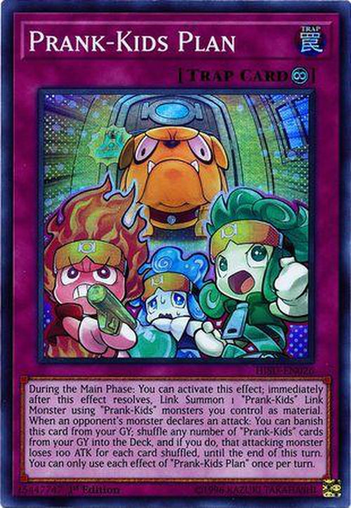 Prank-Kids Plan - HISU-EN026 - Super Rare 1st Edition-Cherry Collectables