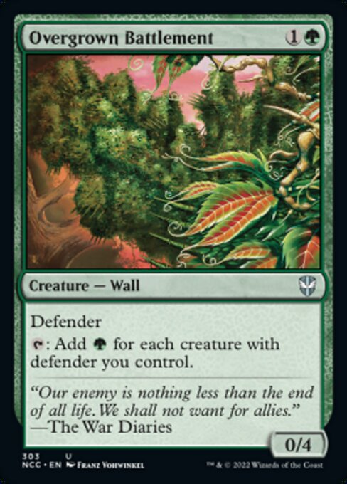 Overgrown Battlement #303 -  New Capenna Commander