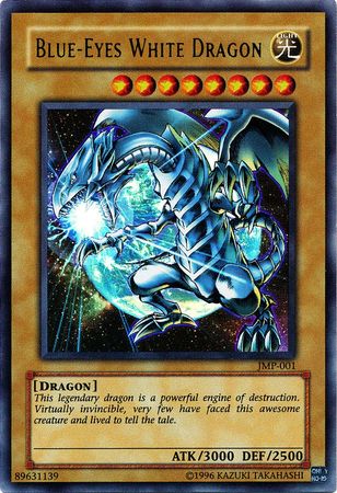 Blue-eyes White Dragon - Jmp-001- Ultra Rare