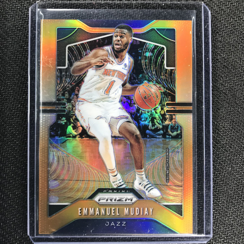 2019-20 Prizm EMMANUEL MUDIAY Orange Prizm /49 #176-Cherry Collectables