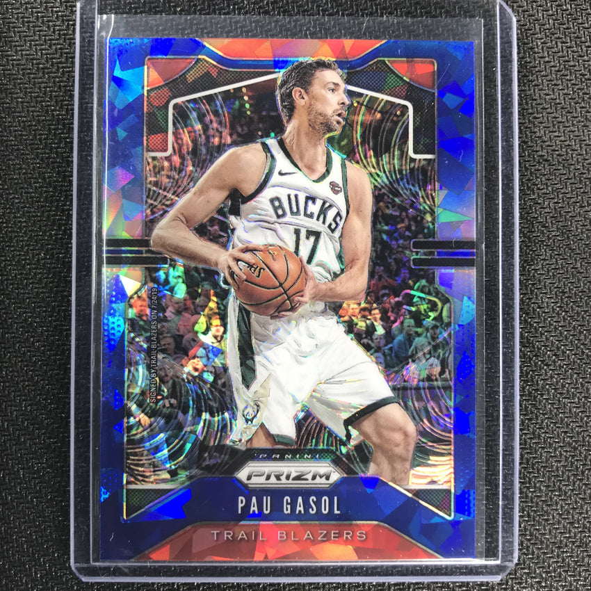 2019-20 Prizm PAU GASOL Blue Ice Prizm /99 #233-Cherry Collectables