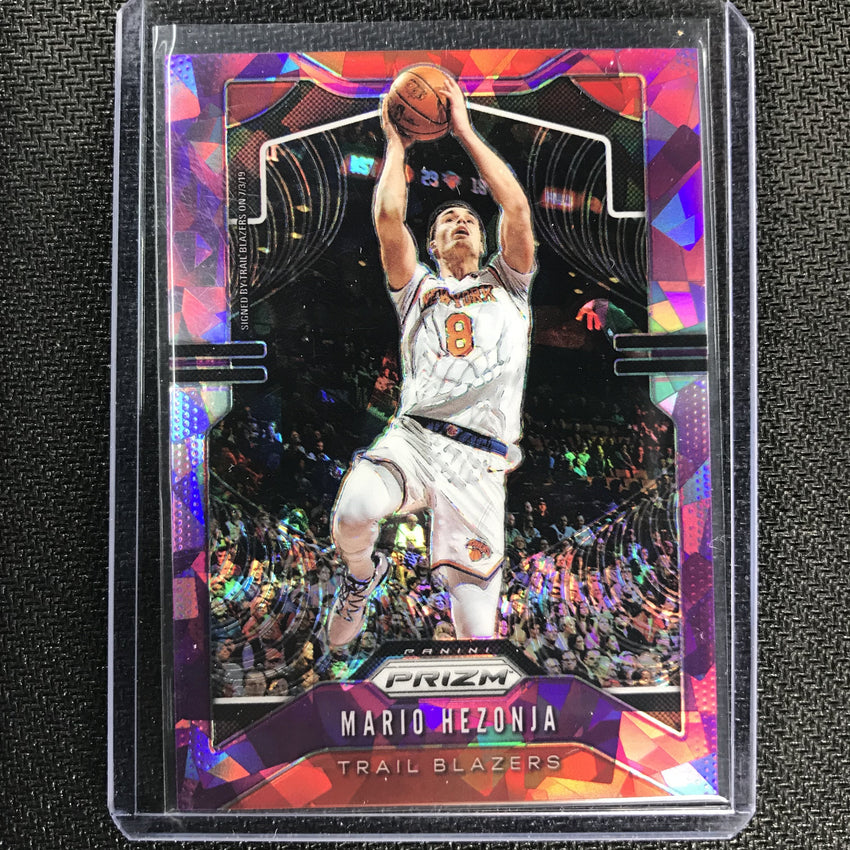 2019-20 Prizm MARIO HEZONJA Purple Ice Prizm /149 #219-Cherry Collectables