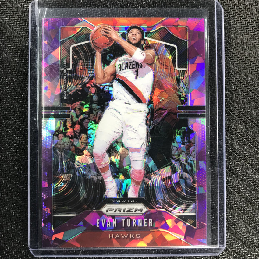 2019-20 Prizm EVAN TURNER Purple Ice Prizm /149 #119-Cherry Collectables