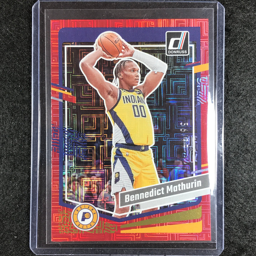 2023-24 Donruss Bennedict Mathurin Choice Red 56/99
