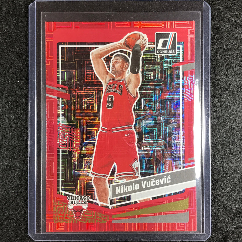 2023-24 Donruss Nikola Vucevic Choice Red 81/99