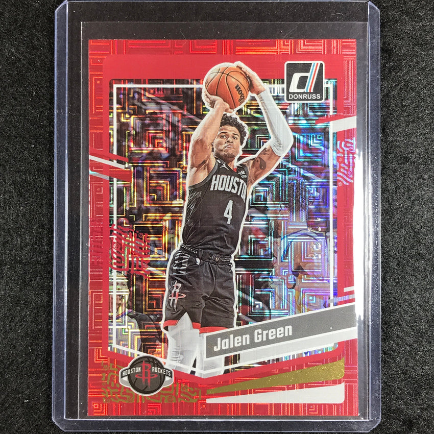 2023-24 Donruss Jalen Green Choice Red 12/99