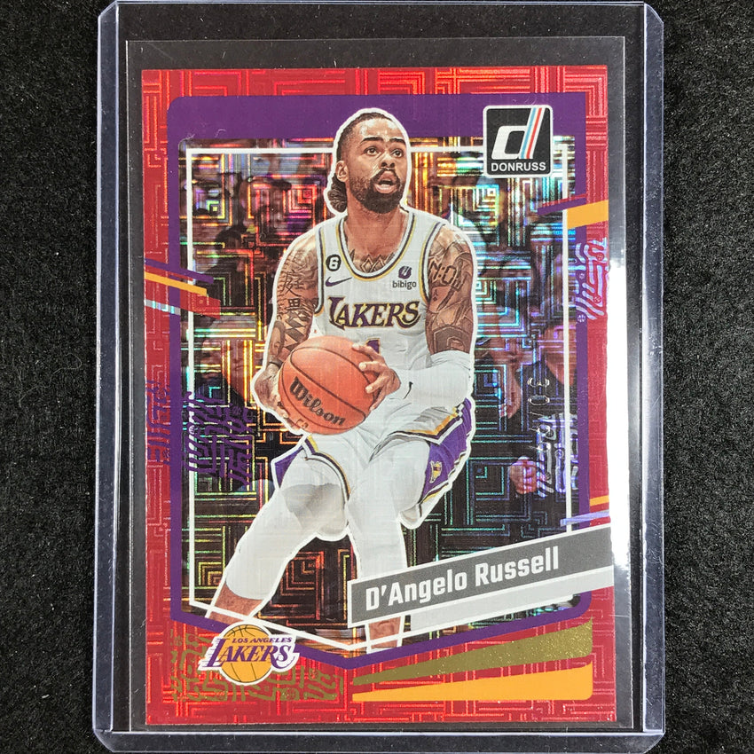 2023-24 Donruss Dangelo Russell Choice Red 30/99