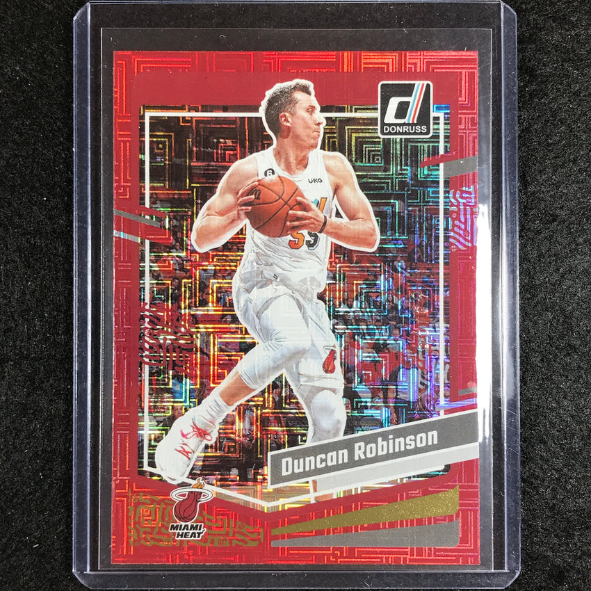 2023-24 Donruss Duncan Robinson Choice Red 64/99