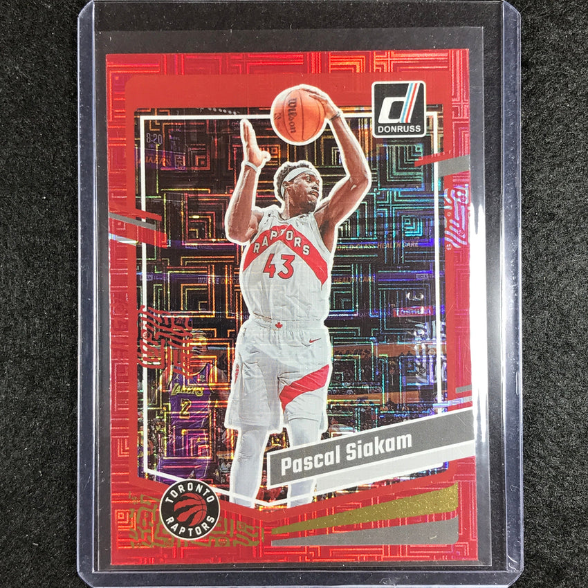 2023-24 Donruss Pascal Siakam Choice Red 37/99