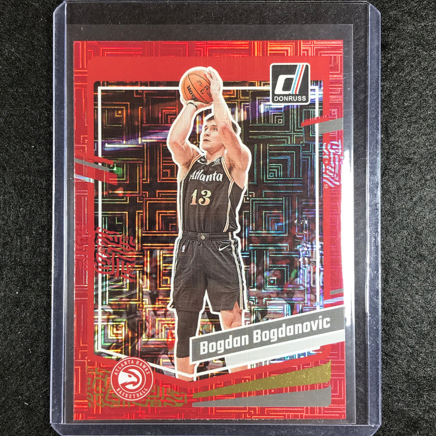2023-24 Donruss Bogdan Bogdanovic Choice Red 51/99