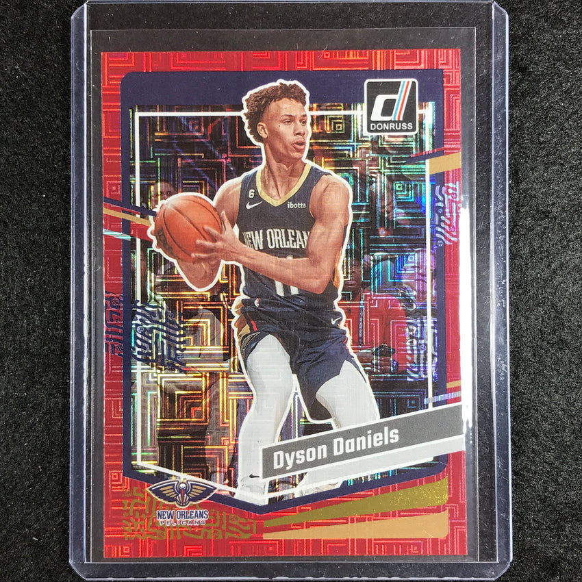 2023-24 Donruss Dyson Daniels Choice Red 22/99