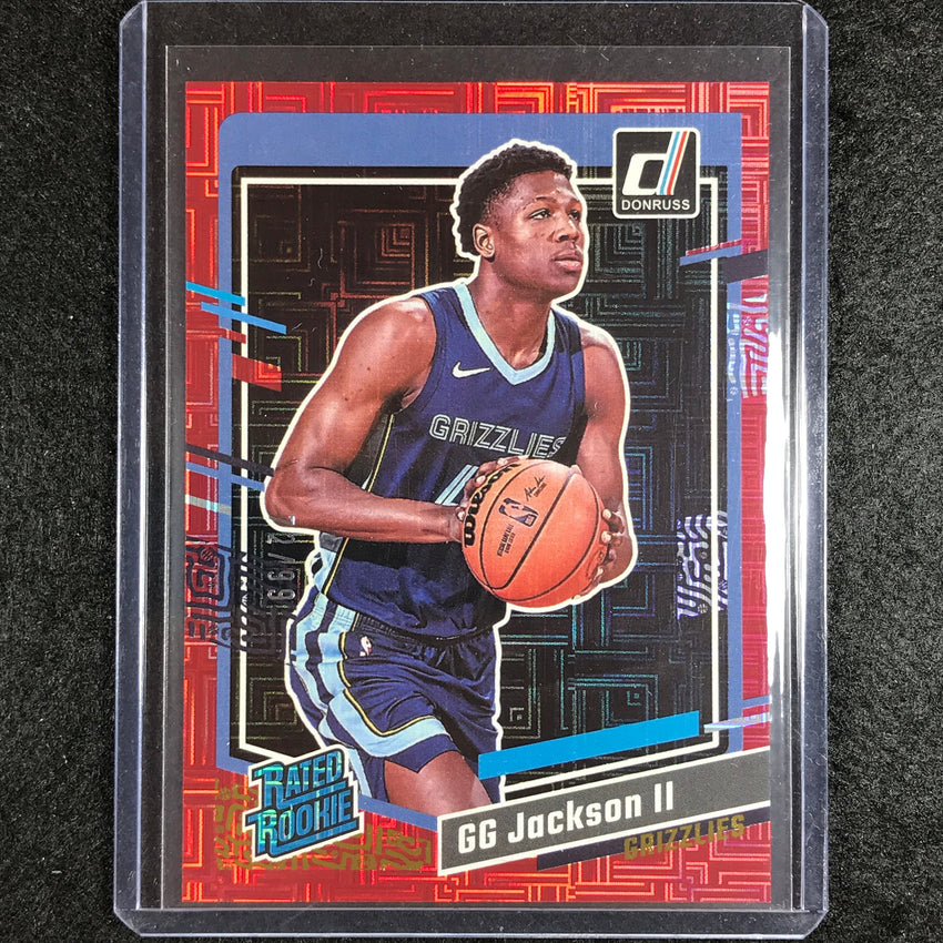 2023-24 Donruss Gg Jackson Ii Rated Rookie Choice Red 72/99