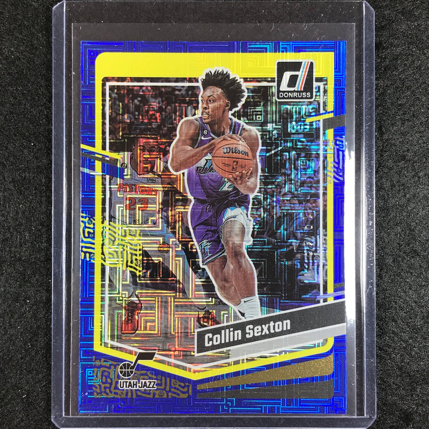 2023-24 Donruss Collin Sexton Choice Blue 19/49