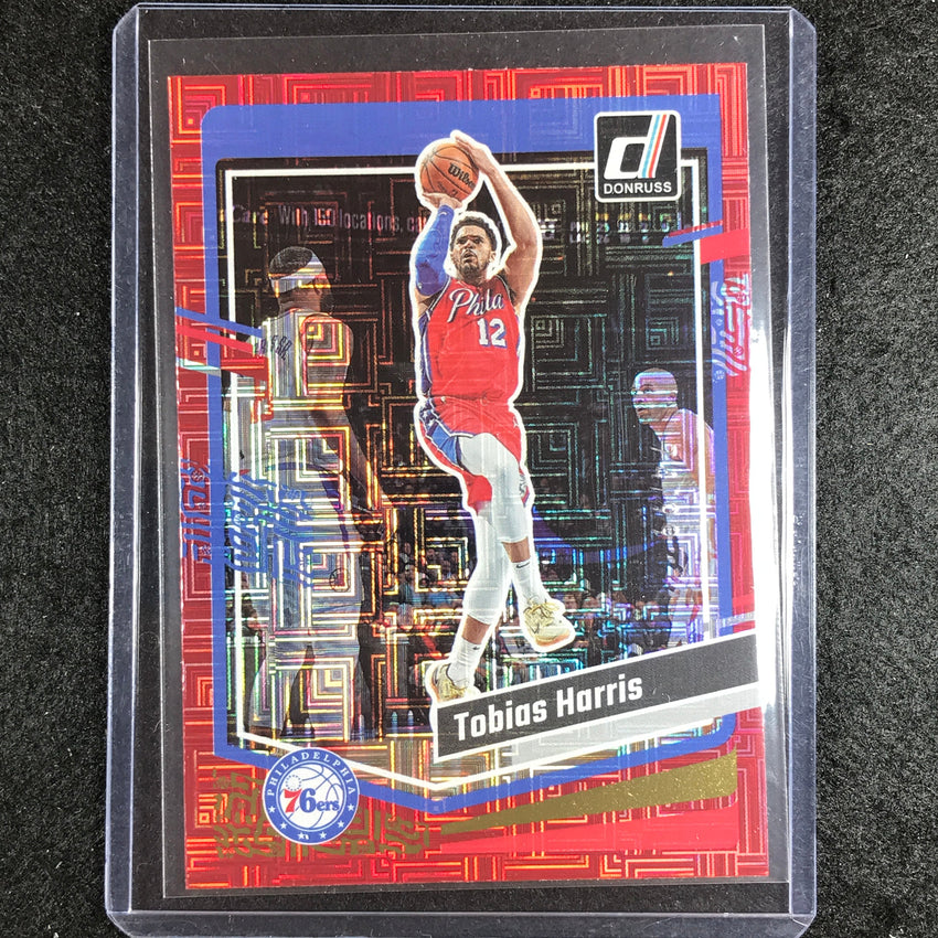 2023-24 Donruss Tobias Harris Choice Red 74/99
