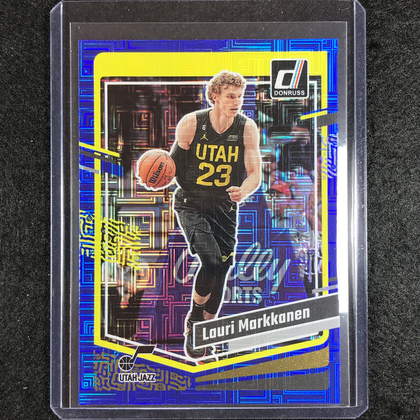2023-24 Donruss Lauri Markkanen Choice Blue 1/49
