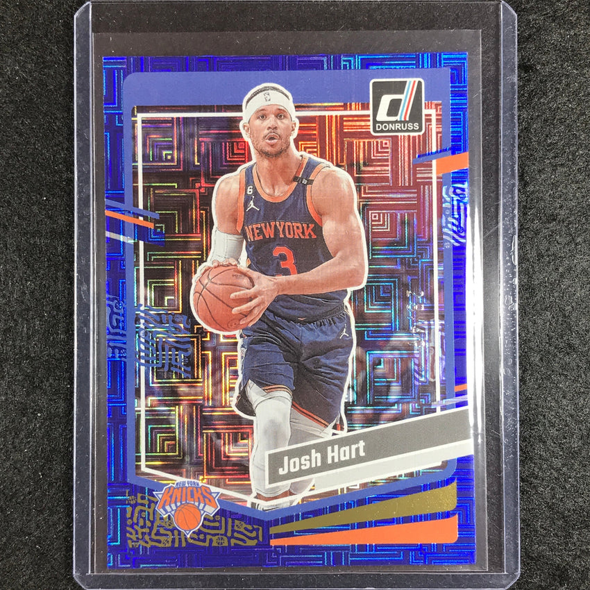 2023-24 Donruss Josh Hart Choice Blue 28/49
