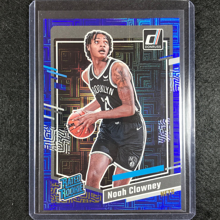 2023-24 Donruss Noah Clowney Rated Rookie Choice Blue 29/49