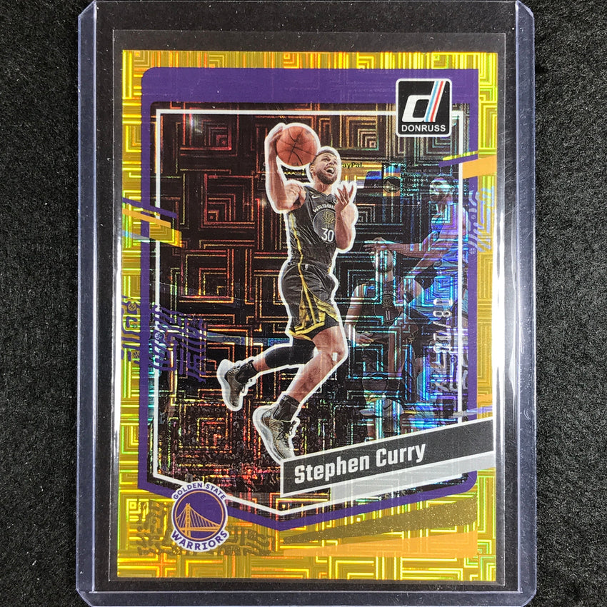 2023-24 Donruss Stephen Curry Choice Gold 8/10